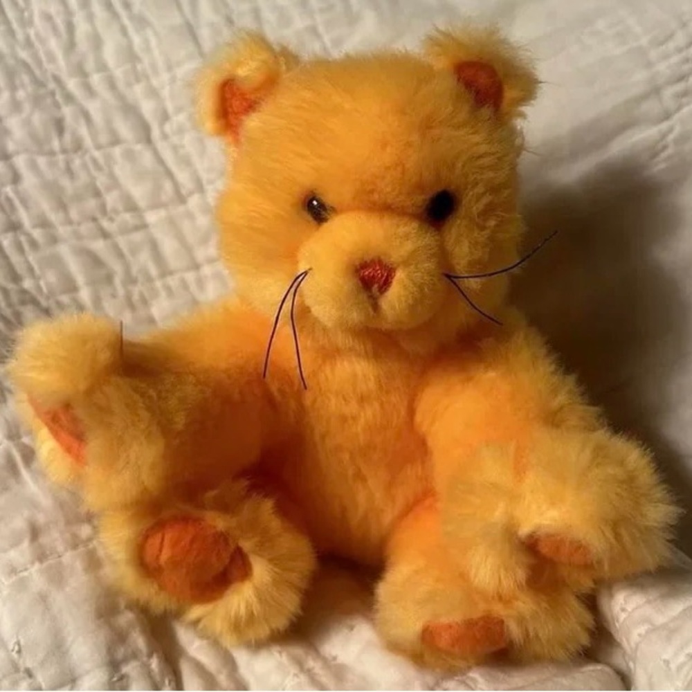 DISO ISO IN SEARCH OF BUILD A BEAR MINI PUMPKIN KITTY ORANGE SMALL BABY SMALLFRY